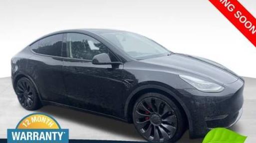 TESLA MODEL Y 2020 5YJYGDEF1LF020590 image